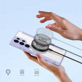 Dux Ducis Samsung Galaxy S24 Ultra Fodral Skin X Pro Series MagSafe Lila