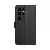 Xqisit Samsung Galaxy S24 Ultra Fodral Slim Wallet Selection Svart