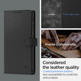 Spigen Samsung Galaxy S24 Ultra Fodral Wallet S Plus Svart
