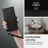 Spigen Samsung Galaxy S24 Ultra Fodral Wallet S Plus Svart