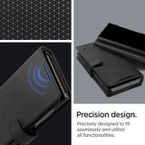 Spigen Samsung Galaxy S24 Ultra Fodral Wallet S Plus Svart