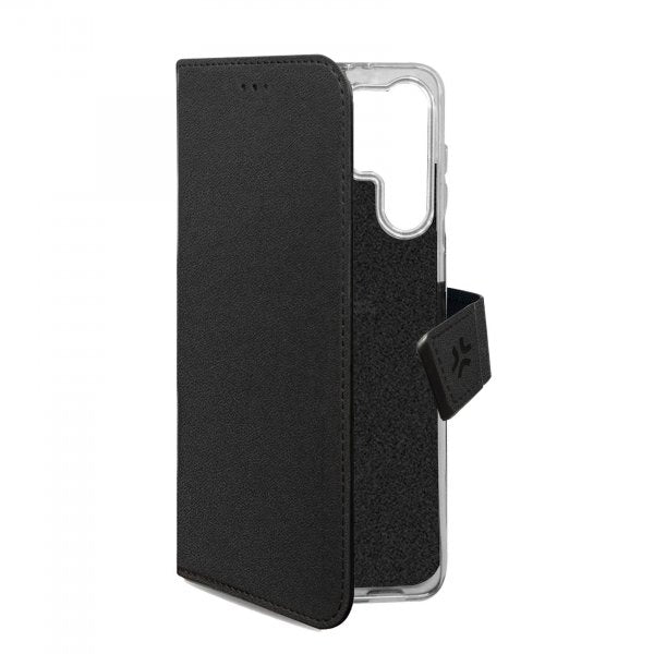 Celly Samsung Galaxy S24 Ultra Fodral Wally Wallet Case Svart