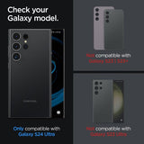 Spigen Samsung Galaxy S24 Ultra Kameraskydd GLAS.tR EZ Fit Optik Pro 2-pack Svart