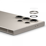 Spigen Samsung Galaxy S24 Ultra Kameraskydd GLAS.tR EZ Fit Optik Pro 2-pack Grå