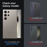 Spigen Samsung Galaxy S24 Ultra Kameraskydd GLAS.tR EZ Fit Optik Pro 2-pack Grå
