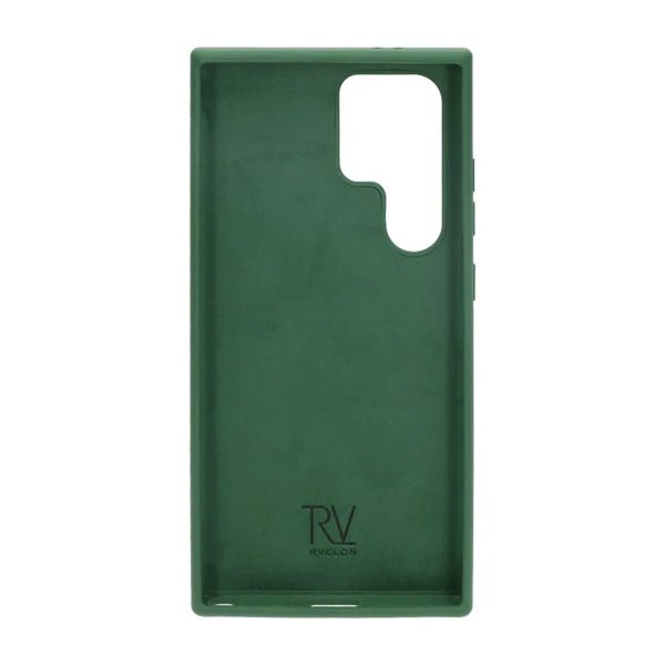 Rvelon Samsung Galaxy S24 Ultra Skal Silikon Grön