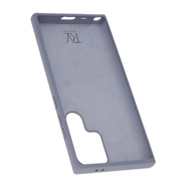 Rvelon Samsung Galaxy S24 Ultra Skal Silikon Lila