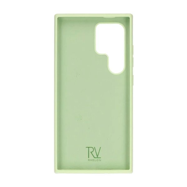 Rvelon Samsung Galaxy S24 Ultra Skal Silikon Limegrön