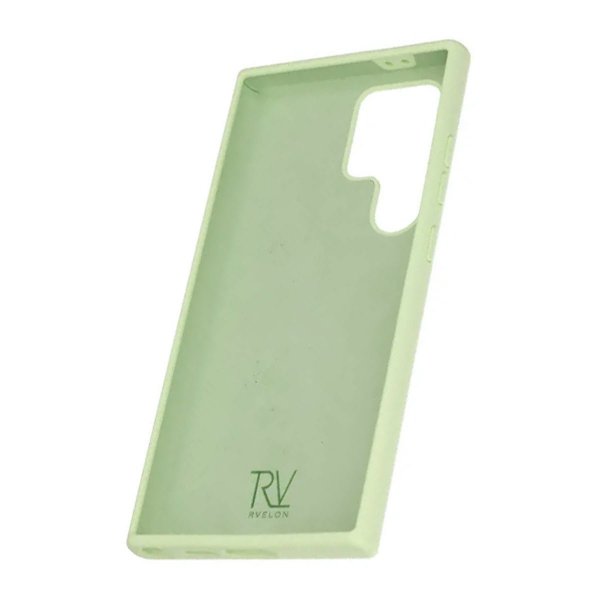 Rvelon Samsung Galaxy S24 Ultra Skal Silikon Limegrön