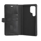 Buffalo Samsung Galaxy S24 Ultra Fodral 2-in-1 Detachable Wallet Svart