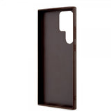Guess Samsung Galaxy S24 Ultra Skal 4G Metal Logo Brun