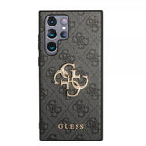 Guess Samsung Galaxy S24 Ultra Skal 4G Metal Logo Svart