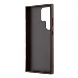 Guess Samsung Galaxy S24 Ultra Skal 4G Print Grained Vit