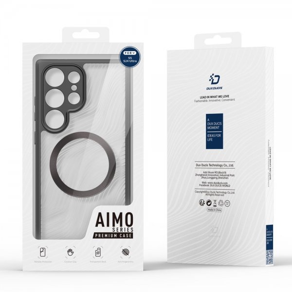 Dux Ducis Samsung Galaxy S24 Ultra Skal Aimo Series MagSafe Svart