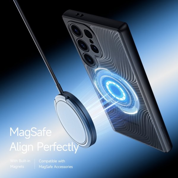 Dux Ducis Samsung Galaxy S24 Ultra Skal Aimo Series MagSafe Svart