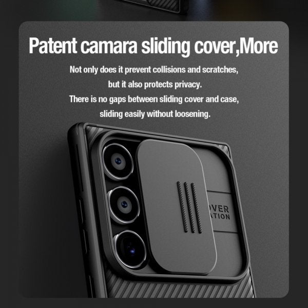 Nillkin Samsung Galaxy S24 Ultra Skal CamShield Pro Svart