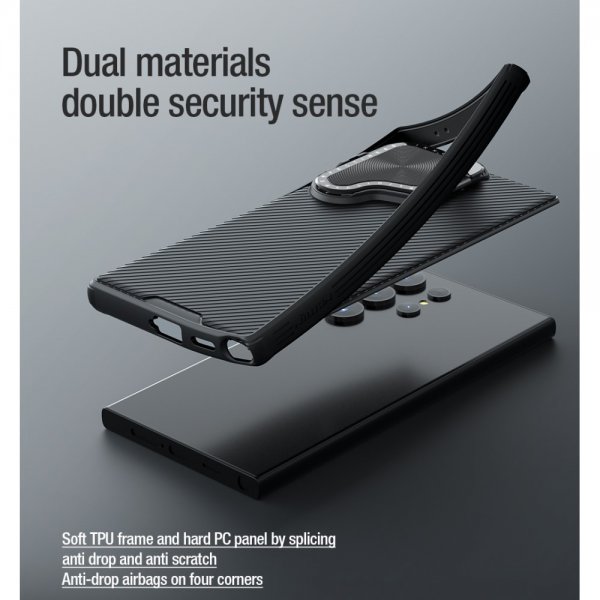 Nillkin Samsung Galaxy S24 Ultra Skal CamShield Prop Blå