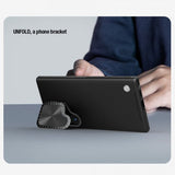 Nillkin Samsung Galaxy S24 Ultra Skal CamShield Prop Leather Blå