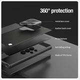 Nillkin Samsung Galaxy S24 Ultra Skal CamShield Prop Leather MagSafe Svart