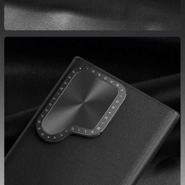 Nillkin Samsung Galaxy S24 Ultra Skal CamShield Prop Leather MagSafe Svart