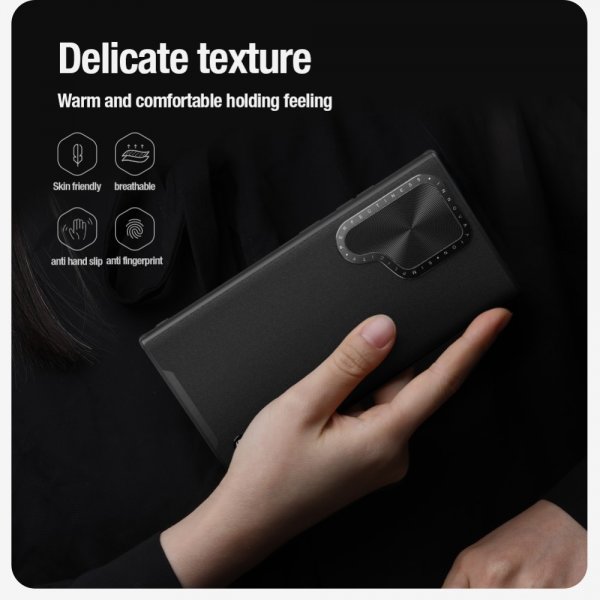 Nillkin Samsung Galaxy S24 Ultra Skal CamShield Prop Leather MagSafe Svart
