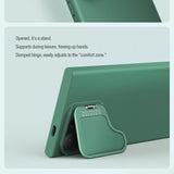 Nillkin Samsung Galaxy S24 Ultra Skal CamShield Silky Prop Blå