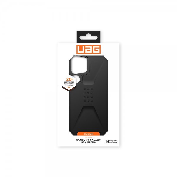Urban Armor Gear (UAG) Samsung Galaxy S24 Ultra Skal Civilian Svart