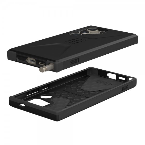 Urban Armor Gear (UAG) Samsung Galaxy S24 Ultra Skal Civilian Svart