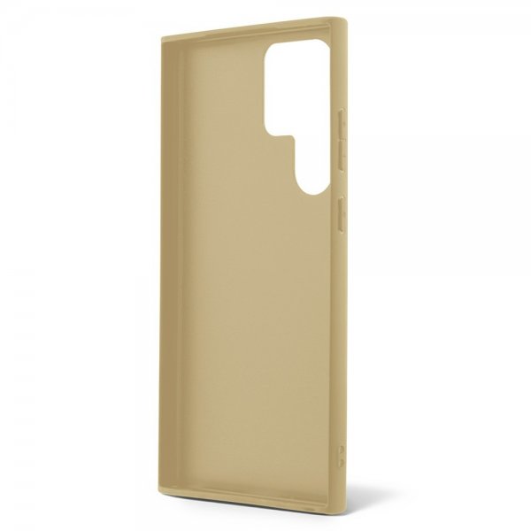 Guess Samsung Galaxy S24 Ultra Skal Fixed Glitter Guld