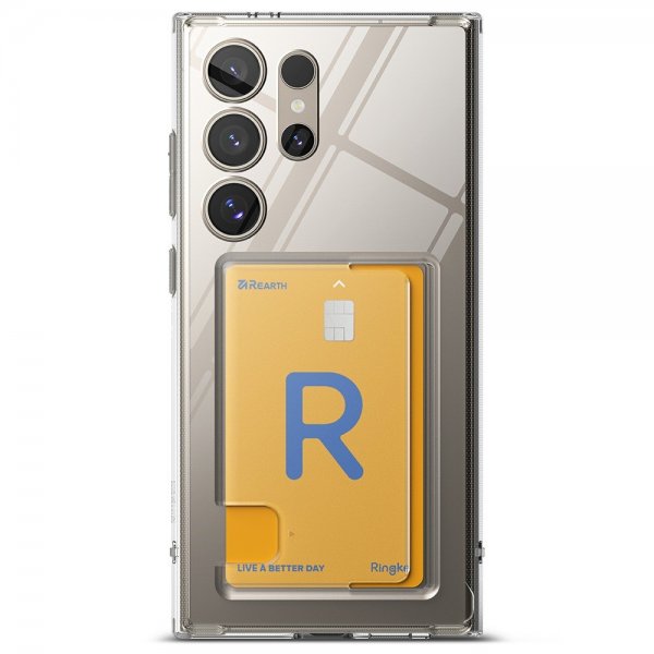 Ringke Samsung Galaxy S24 Ultra Skal Fusion Card Clear