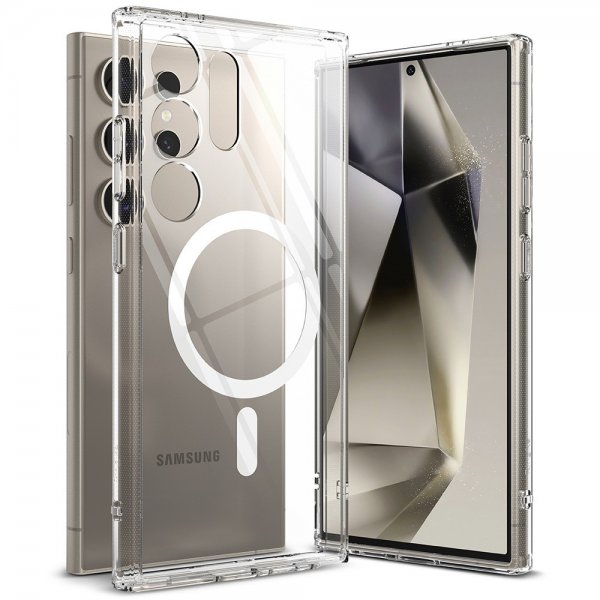 Ringke Samsung Galaxy S24 Ultra Skal Fusion Magnetic Clear