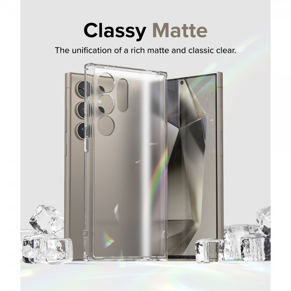 Ringke Samsung Galaxy S24 Ultra Skal Fusion Matte Clear