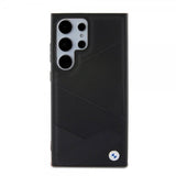 BMW Samsung Galaxy S24 Ultra Skal Genuine Leather Textured Svart