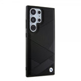 BMW Samsung Galaxy S24 Ultra Skal Genuine Leather Textured Svart
