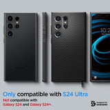 Spigen Samsung Galaxy S24 Ultra Skal Liquid Air Matte Black