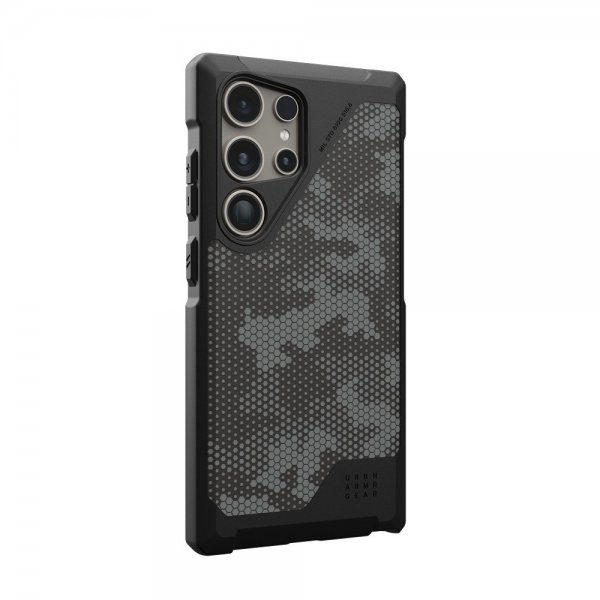 Urban Armor Gear (UAG) Samsung Galaxy S24 Ultra Skal Metropolis LT MagSafe Micro Hex Camo Graphite