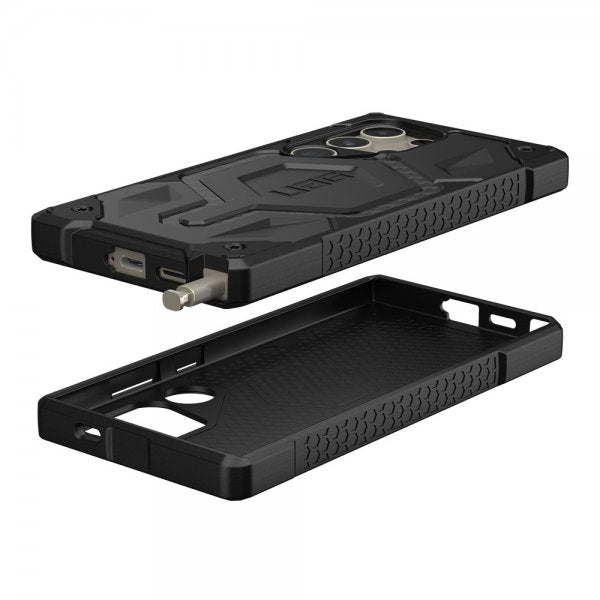 Urban Armor Gear (UAG) Samsung Galaxy S24 Ultra Skal Monarch Pro MagSafe Carbon Fiber Svart