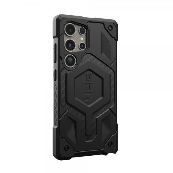 Urban Armor Gear (UAG) Samsung Galaxy S24 Ultra Skal Monarch Pro MagSafe Carbon Fiber Svart