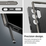 Spigen Samsung Galaxy S24 Ultra Skal Neo Hybrid Gunmetal
