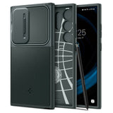 Spigen Samsung Galaxy S24 Ultra Skal Optik Armor Abyss Green