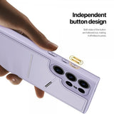 Dux Ducis Samsung Galaxy S24 Ultra Skal Rafi II Series MagSafe Lila