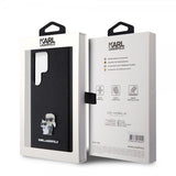Karl Lagerfeld Samsung Galaxy S24 Ultra Skal Saffiano Karl & Choupette Svart