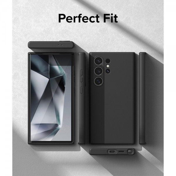 Ringke Samsung Galaxy S24 Ultra Skal Silicone Magnetic Svart