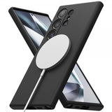 Ringke Samsung Galaxy S24 Ultra Skal Silicone Magnetic Svart