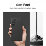 Ringke Samsung Galaxy S24 Ultra Skal Silicone Magnetic Svart