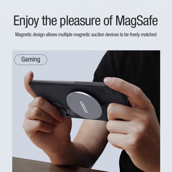 Nillkin Samsung Galaxy S24 Ultra Skal Super Frosted Shield Pro MagSafe Svart