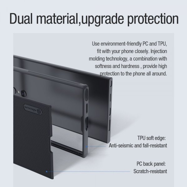 Nillkin Samsung Galaxy S24 Ultra Skal Super Frosted Shield Pro MagSafe Svart