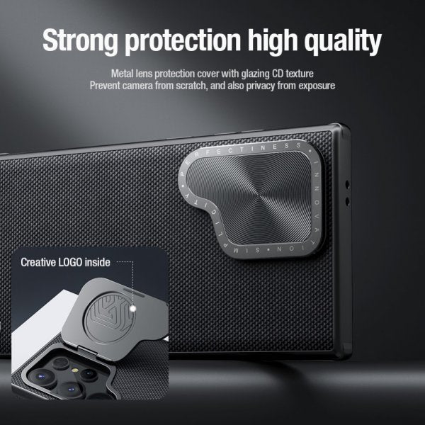 Nillkin Samsung Galaxy S24 Ultra Skal Textured Prop Case MagSafe Svart
