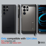 Spigen Samsung Galaxy S24 Ultra Skal Tough Armor Gunmetal
