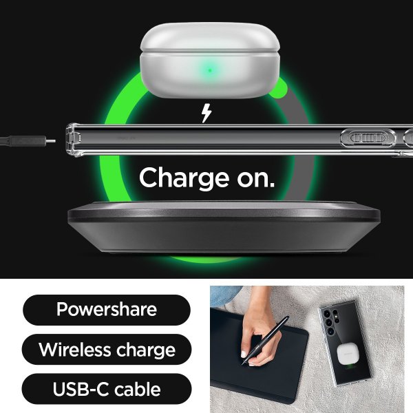Spigen Samsung Galaxy S24 Ultra Skal Ultra Hybrid Crystal Clear